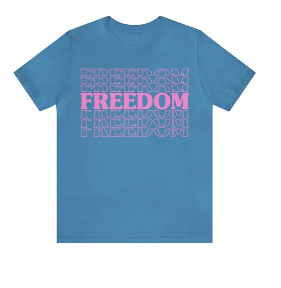 Freedom Pink: Premium Cotton Shirt Embodying Liberation - Picture 1 of 2